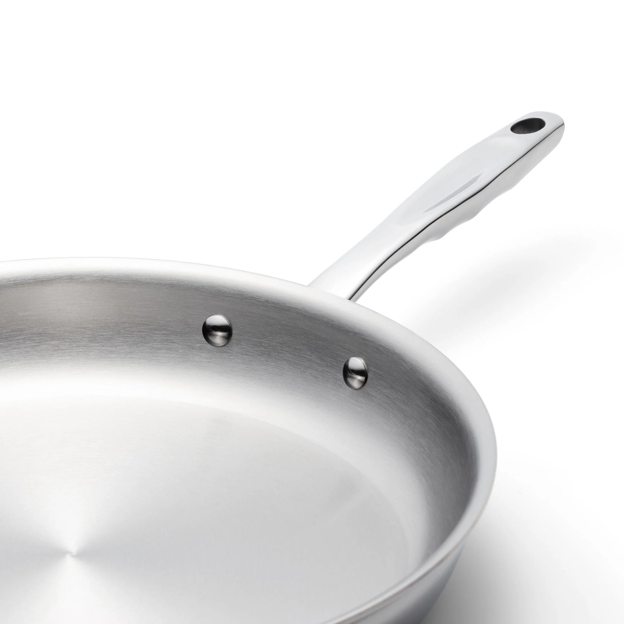 360 Cookware 11.5 Inch Stainless Steel Fry Pan - Image 3