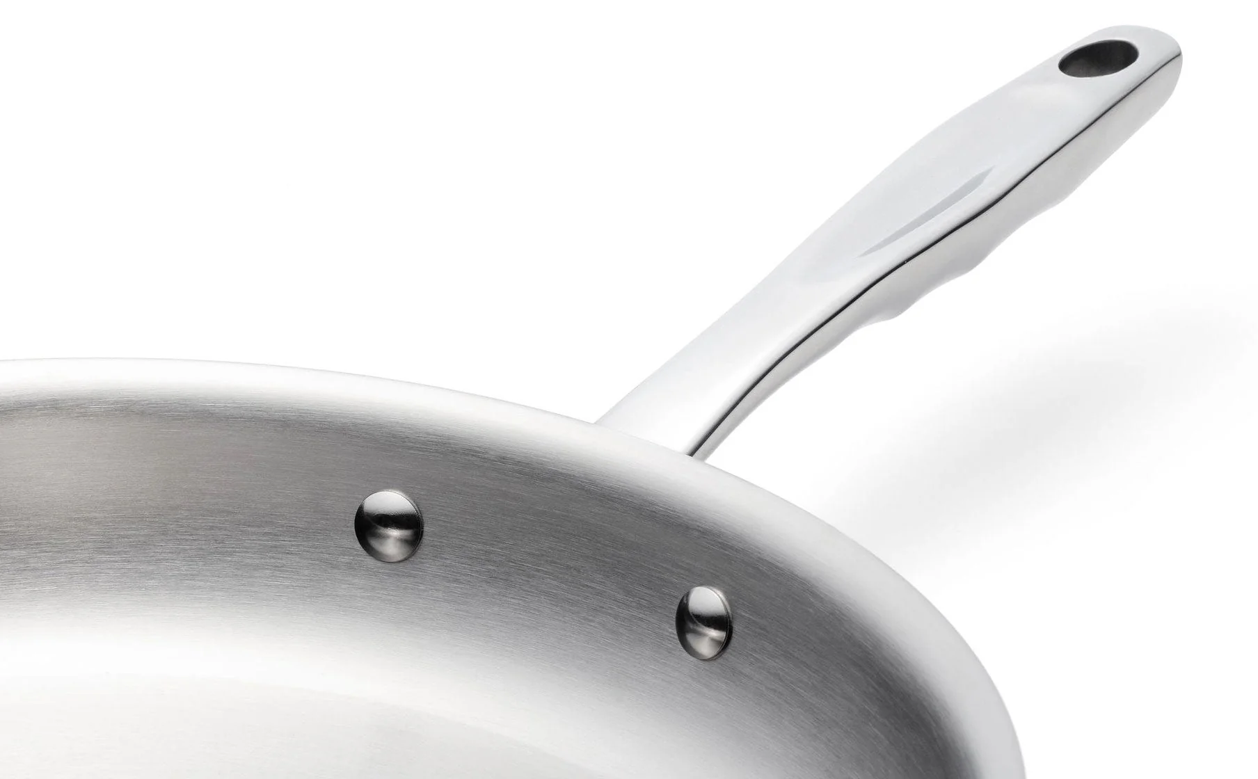 360 Cookware 11.5 Inch Stainless Steel Fry Pan - Image 5