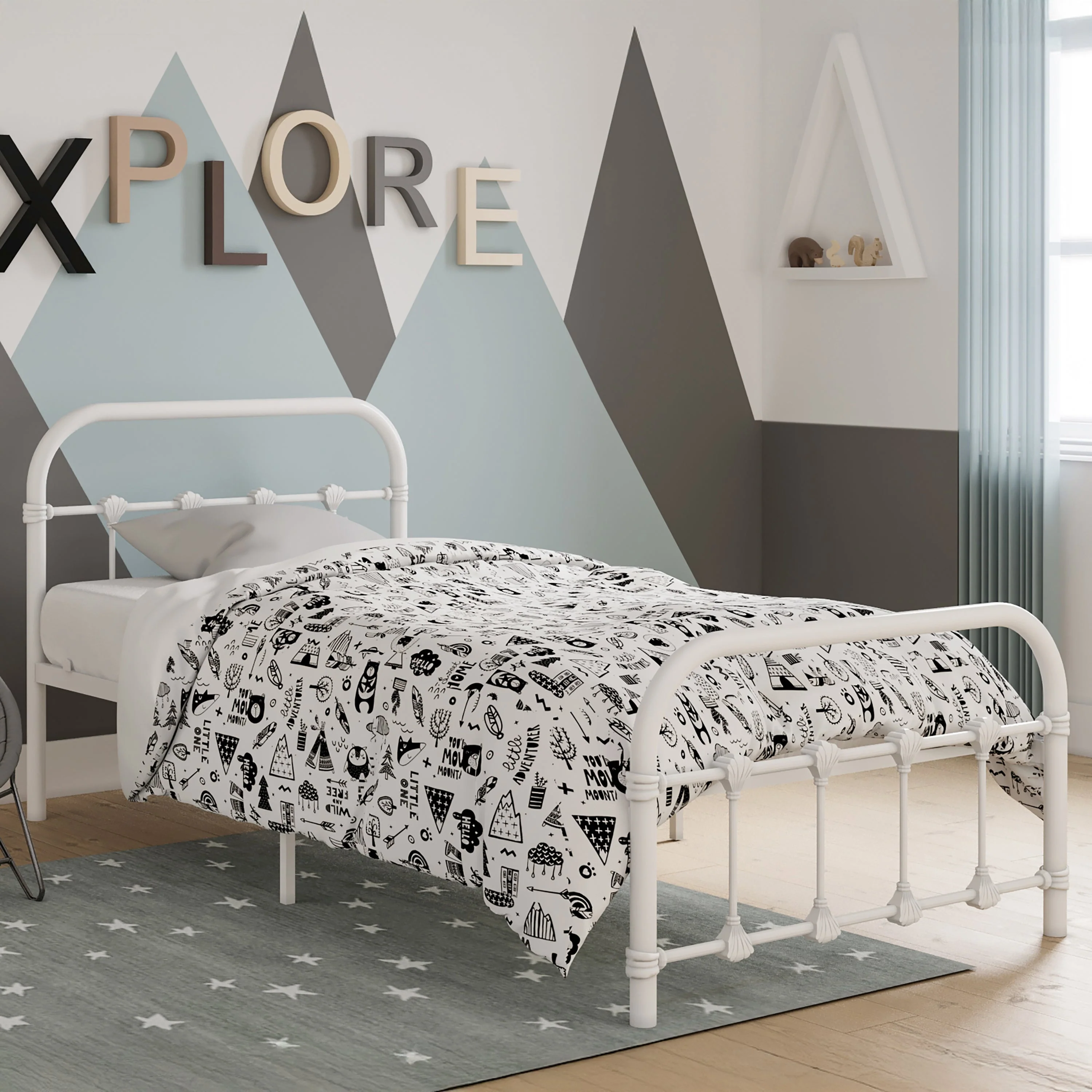 BK Furniture Melissa Twin Bed - Image 8