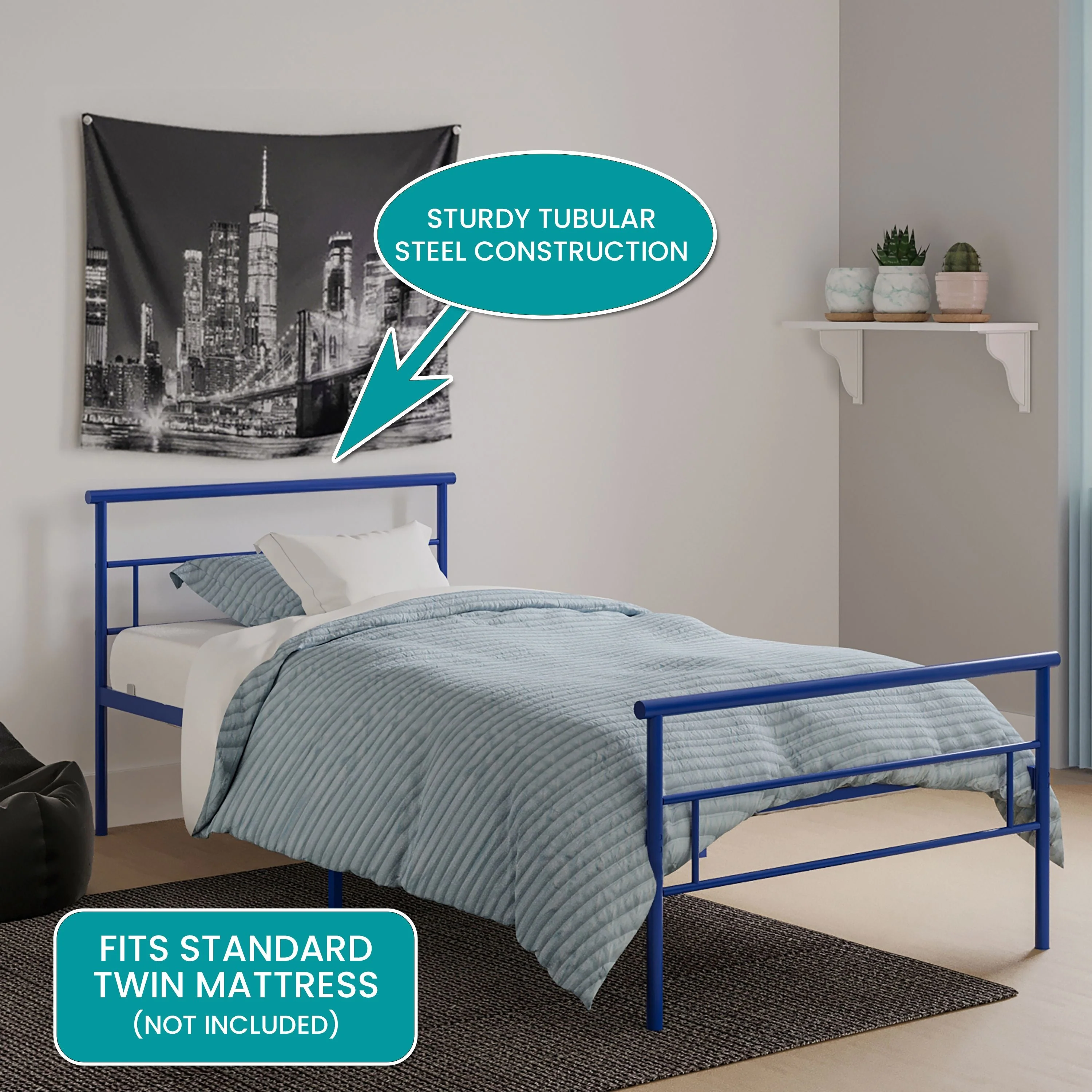 BK Furniture Seattle Twin Bed - Image 11