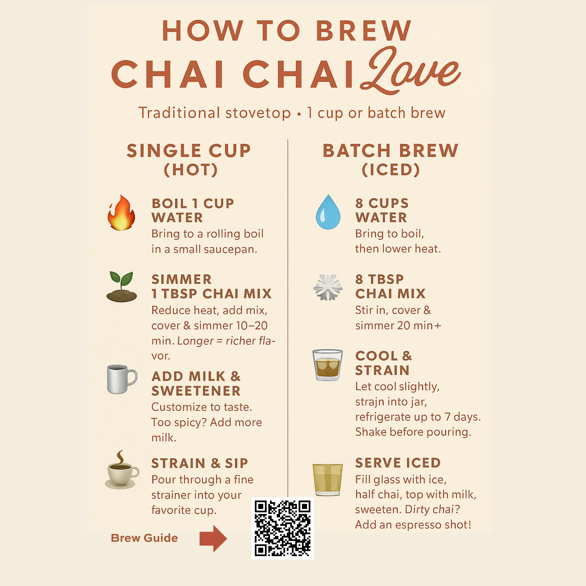 Chai Chai Love Mushroom Chai (Caffeine-Free) - Image 3