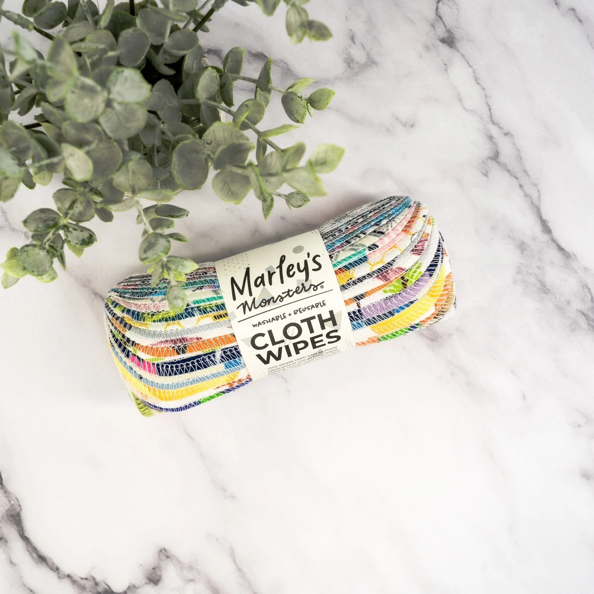 Marley's Monsters Cloth Wipes: Prints - Image 5