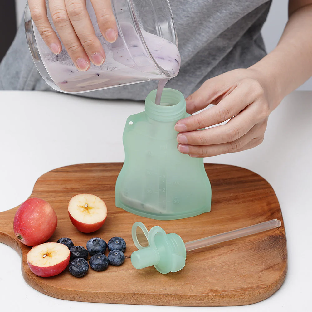 Haakaa Silicone Yummy Pouch 4.5 oz - Image 4