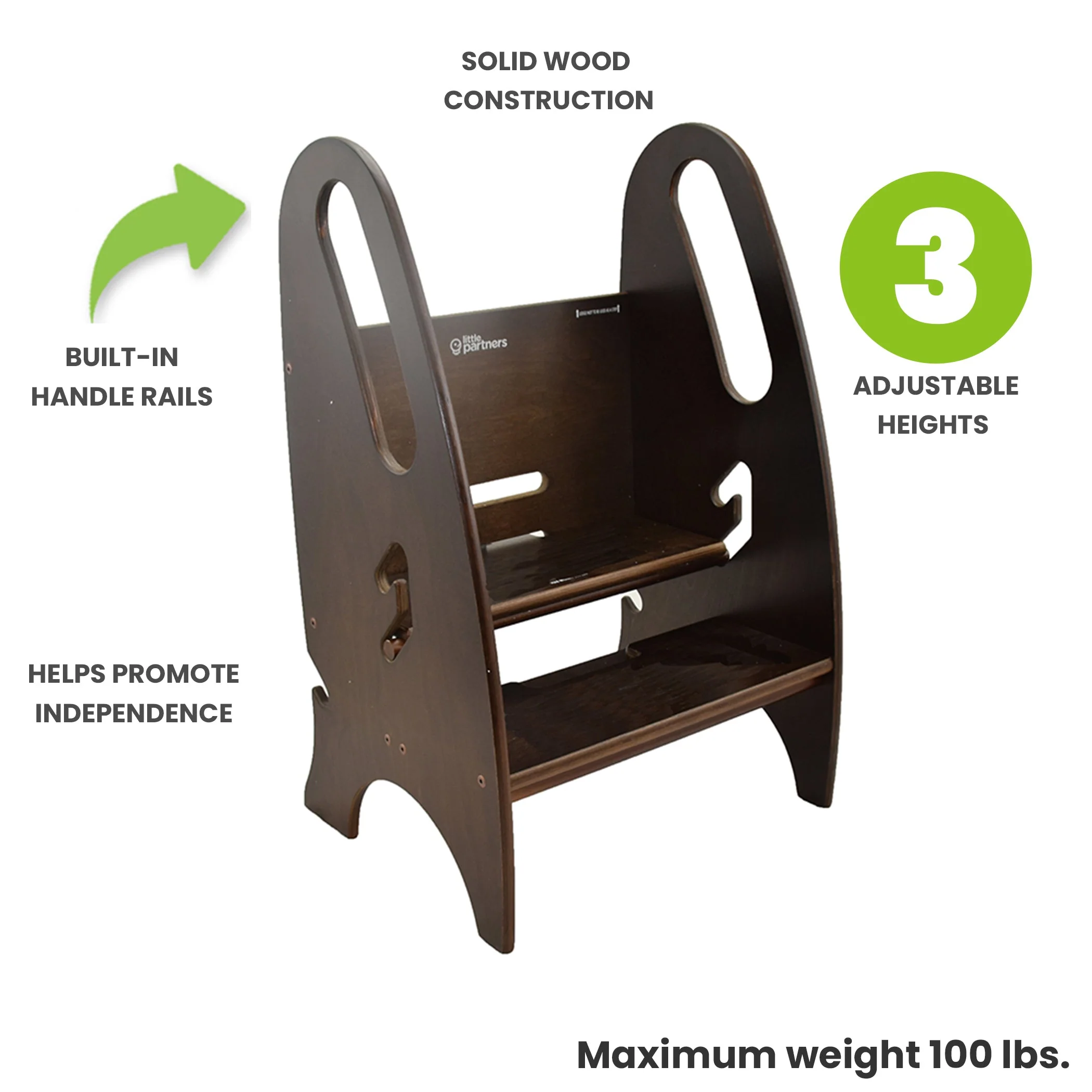Little Partners 3-in-1 Growing Step Stool - Image 31