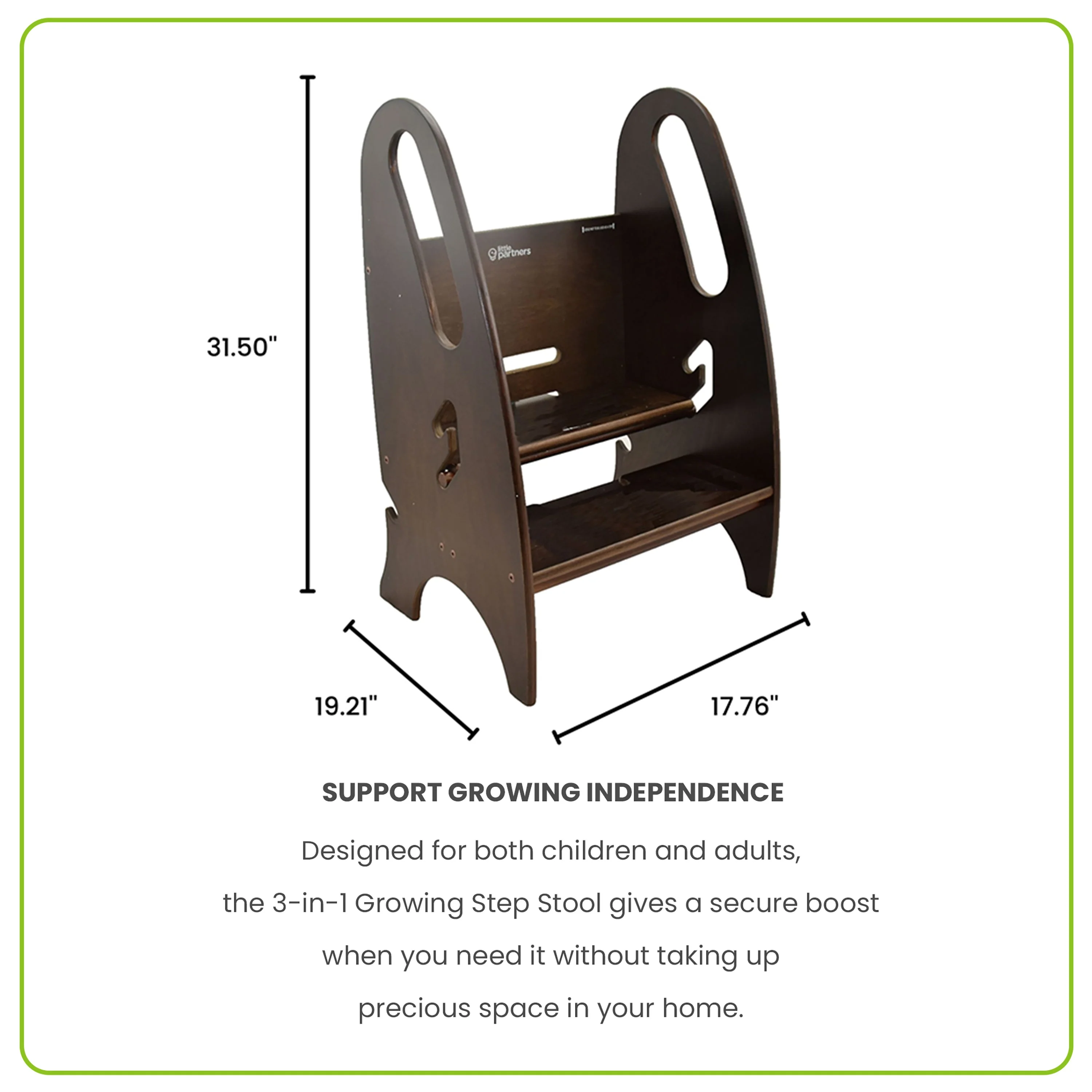 Little Partners 3-in-1 Growing Step Stool - Image 32