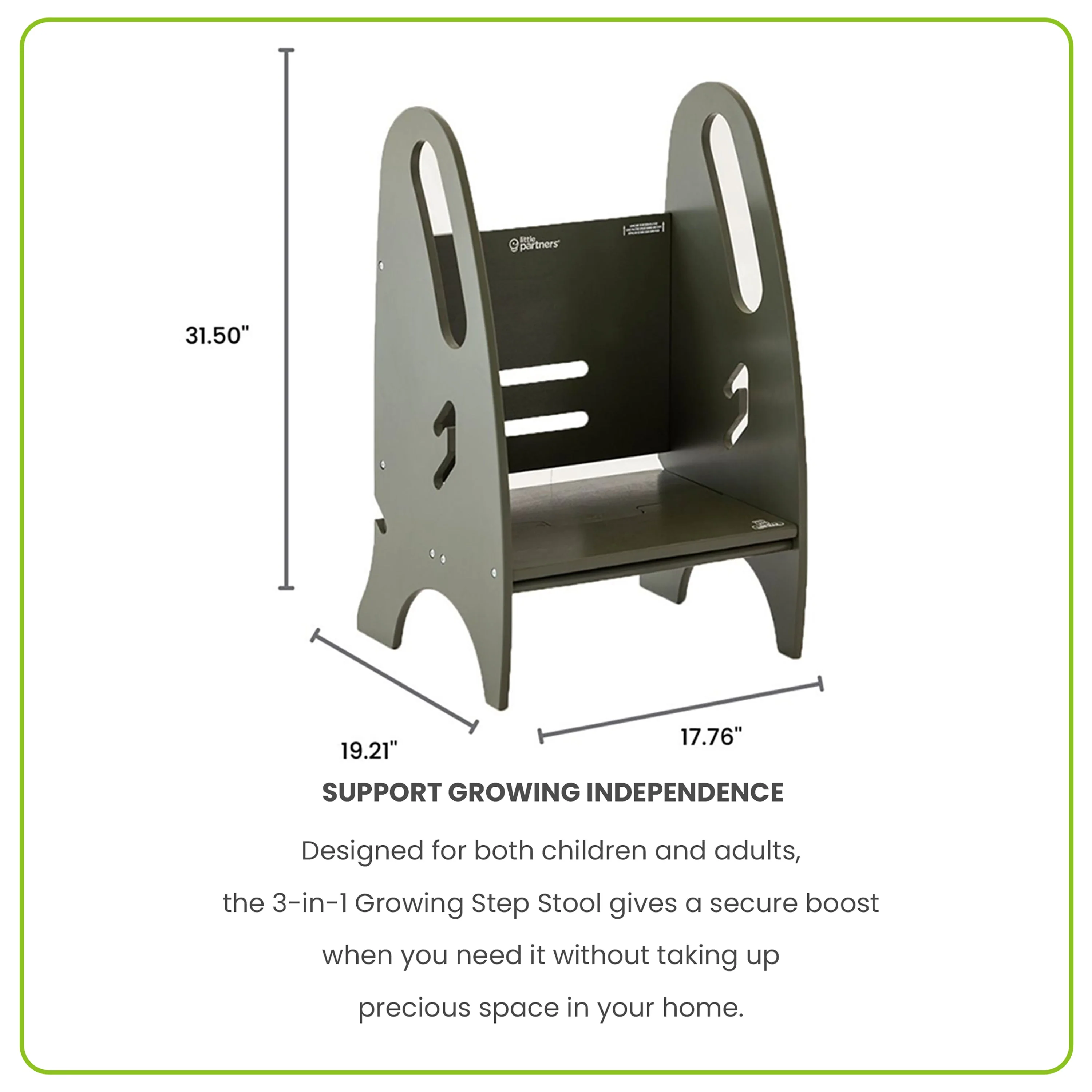 Little Partners 3-in-1 Growing Step Stool - Image 44