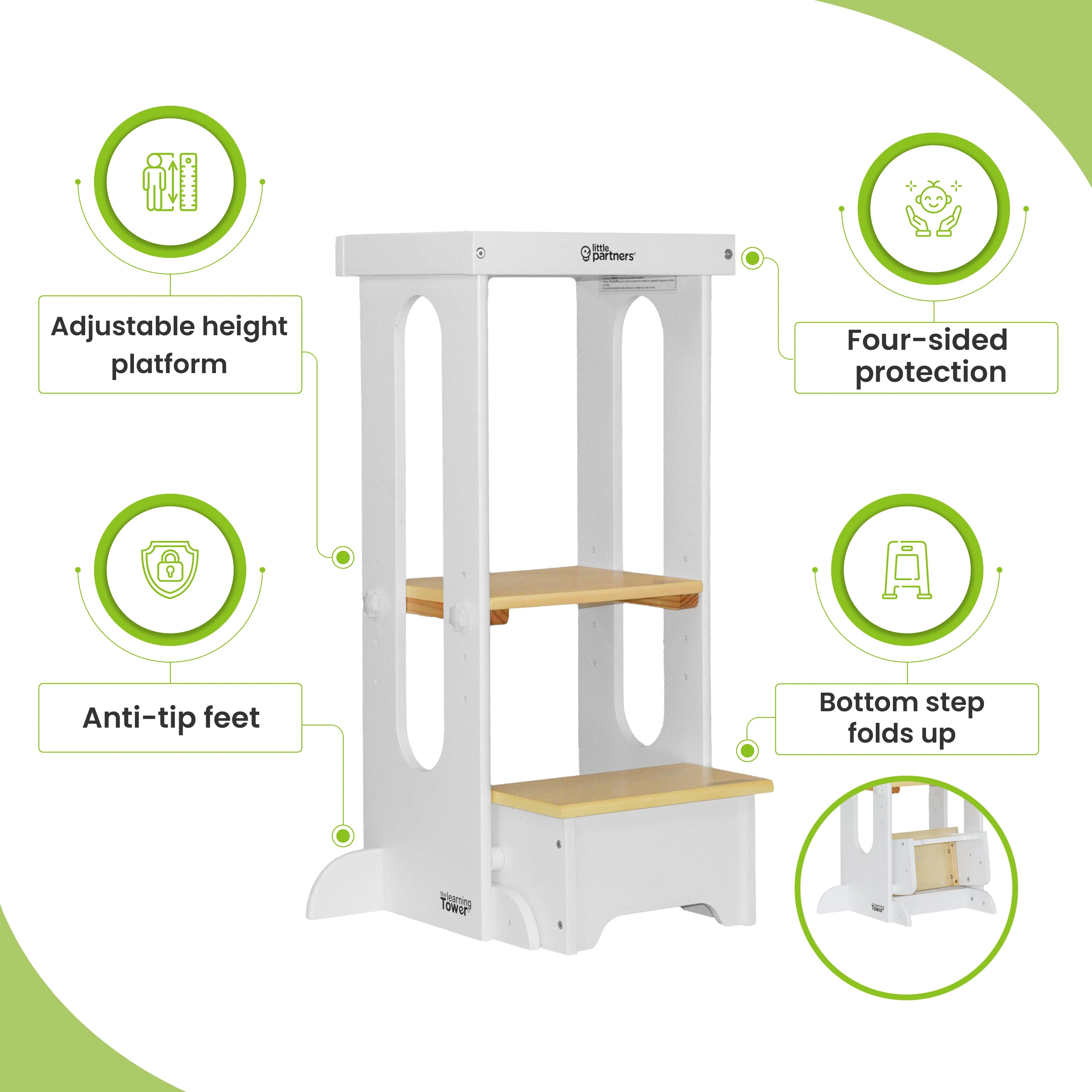 Little Partners Explore 'N Store Learning Tower® Toddler Tower - Image 39