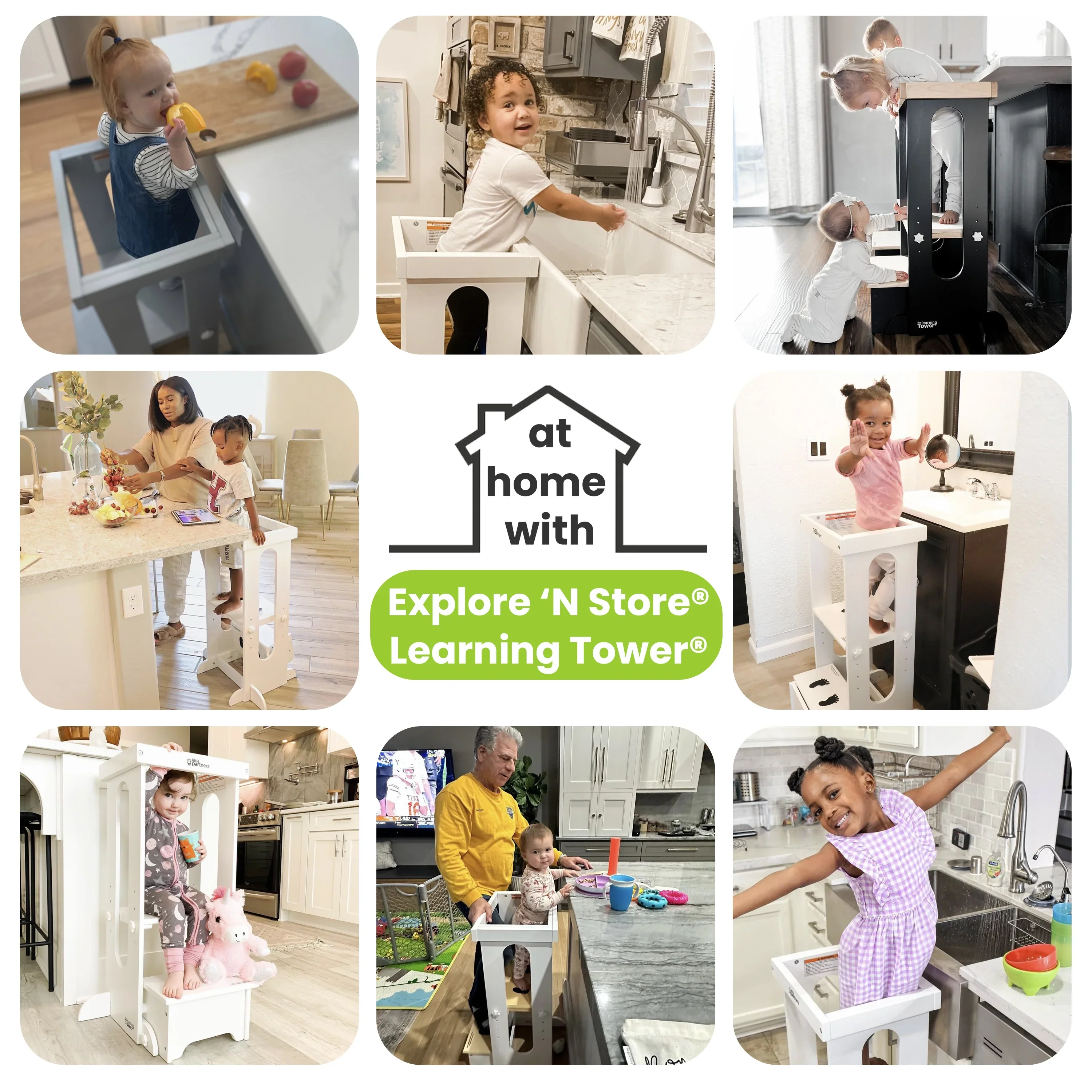 Little Partners Explore 'N Store Learning Tower® Toddler Tower - Image 52