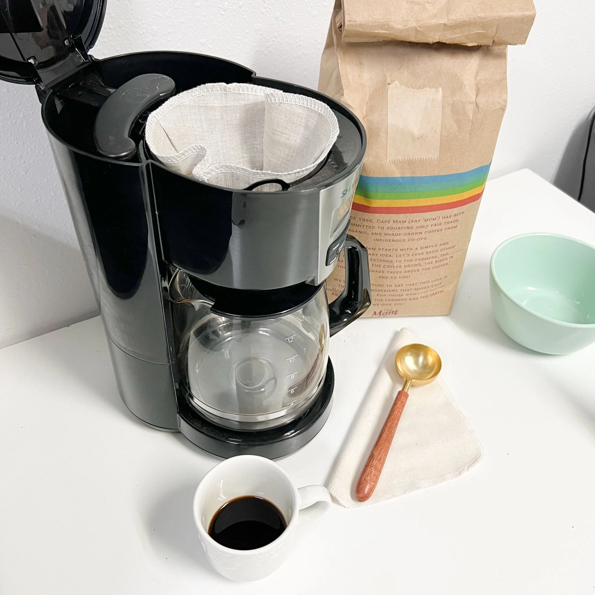 Marley's Monsters Organic Reusable Coffee Filters: Basket - Image 4