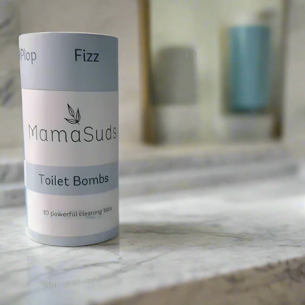 MamaSuds Toilet Bomb Cleaning Tabs | Non-toxic Toilet Cleaner - Image 3