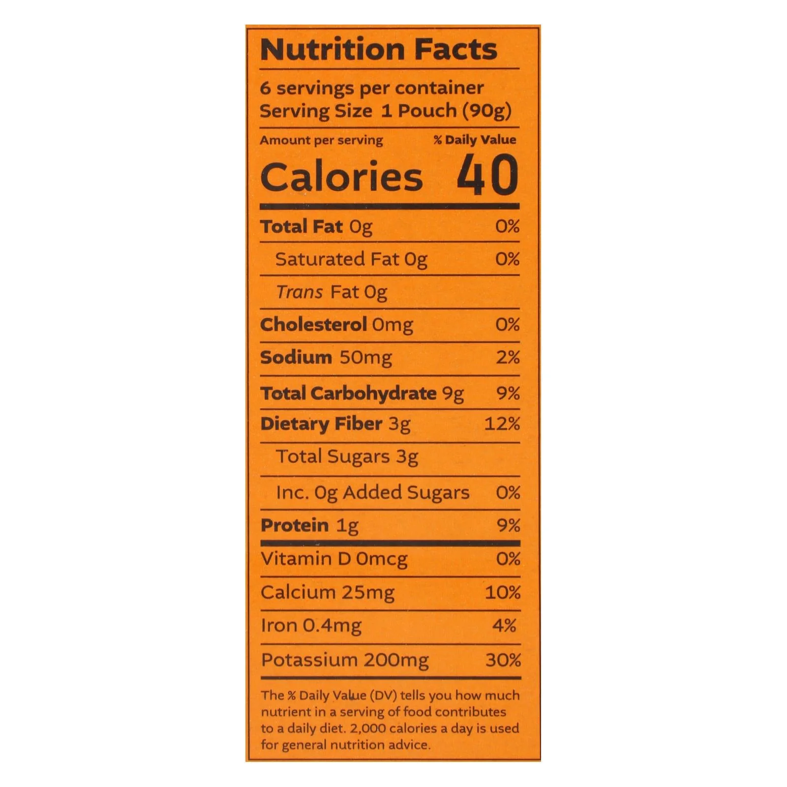 White Leaf Provisions Sweet Potato Puree Baby Food (Pack of 6 - 3.17 Oz.) - Image 3